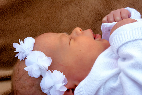 Sleepy Newborn Baby