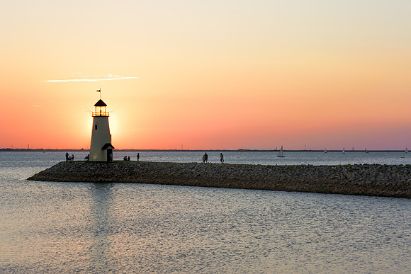 Lake Hefner Light House