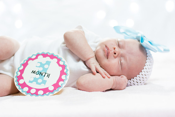 One Month Baby Pictures